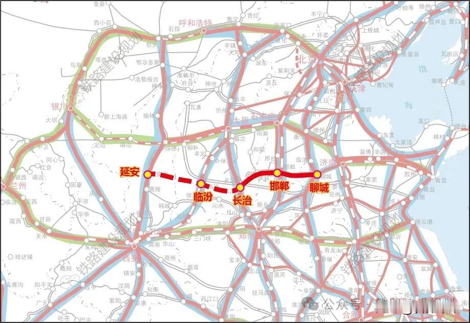 市级国土空间规划：规划推进长治至临汾至延安高铁和韩城至河津至侯马高铁实施
12月