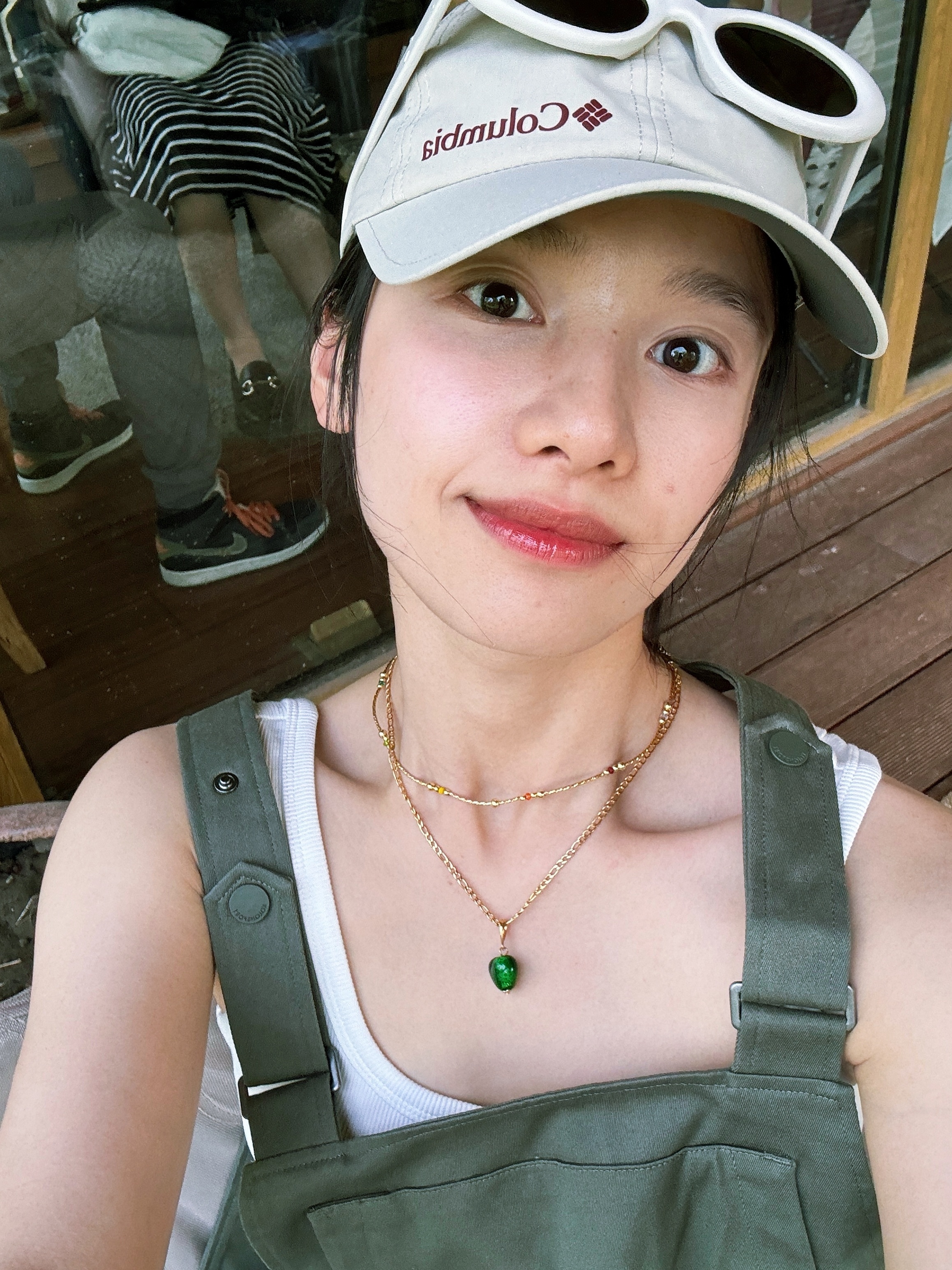 和素颜小仪一起大口吸氧🌬️🍃💚​​​