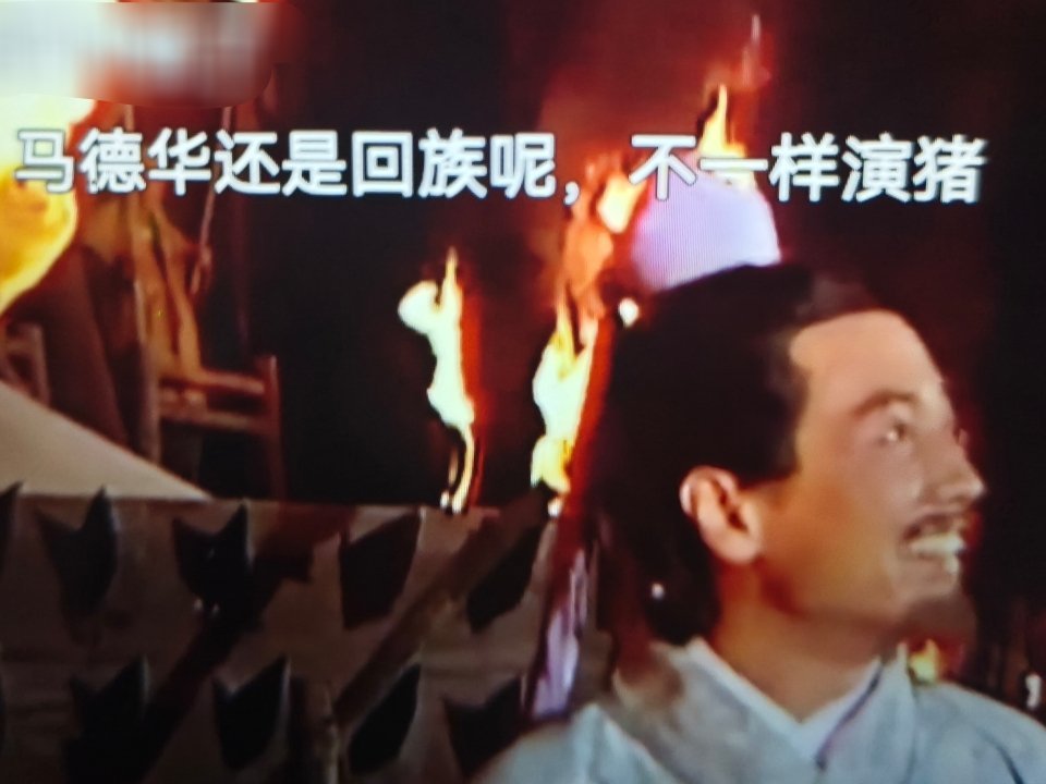 起因是有人说洪宇宙老师是回族还喝酒，然后弹幕就这样，笑死我了月兔看老三国