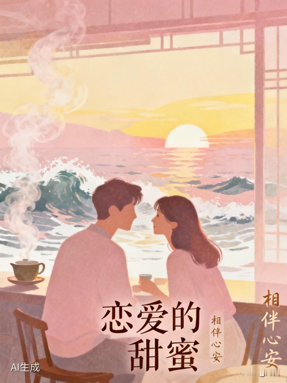 恋爱的甜蜜就像真心话茶局里温馨的氛围。和爱人一起坐在茶馆，茶香袅袅，两人轻声诉说