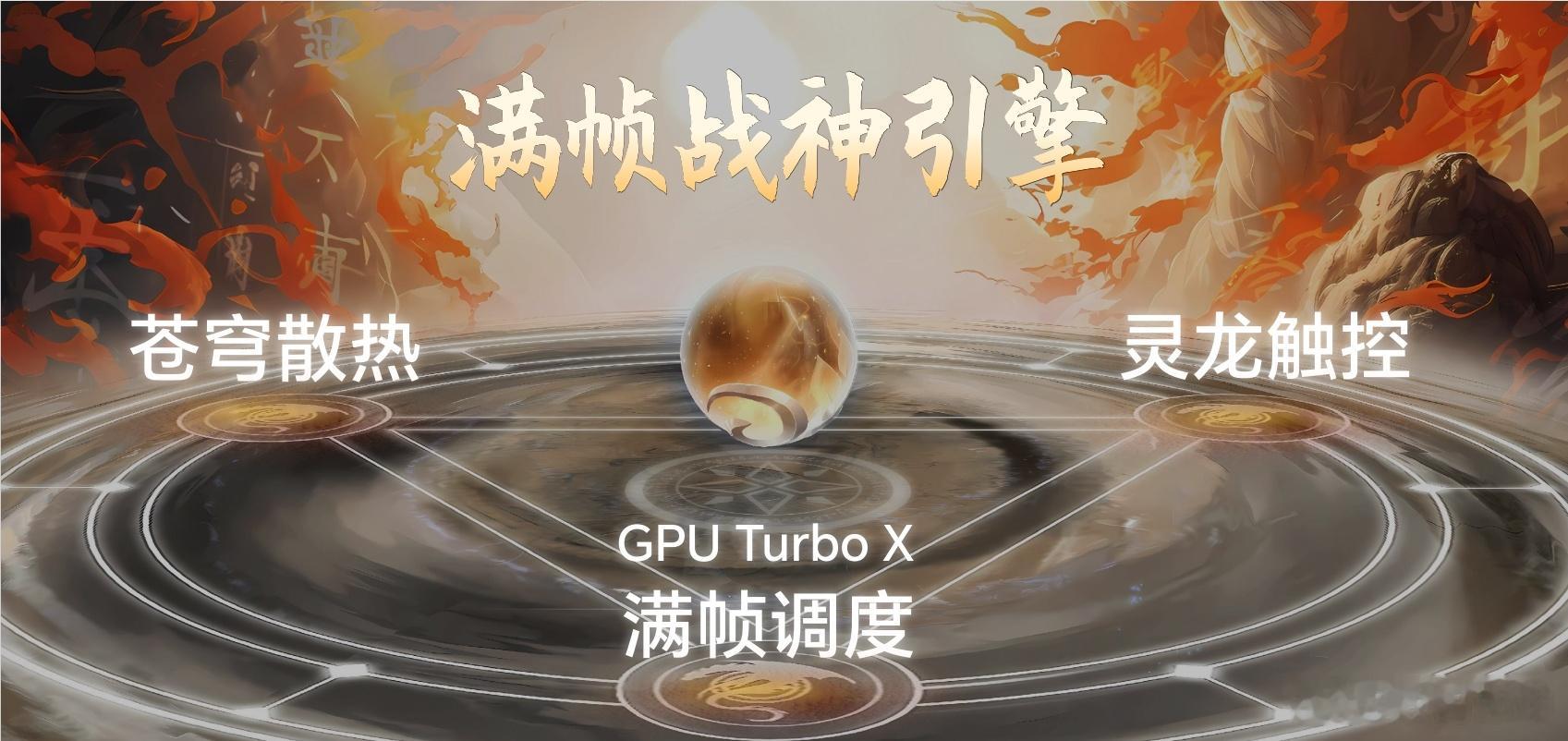 #荣耀X50GT#首发满帧战神引擎，从游戏帧率、散热、触控带来全方面的提升，这两