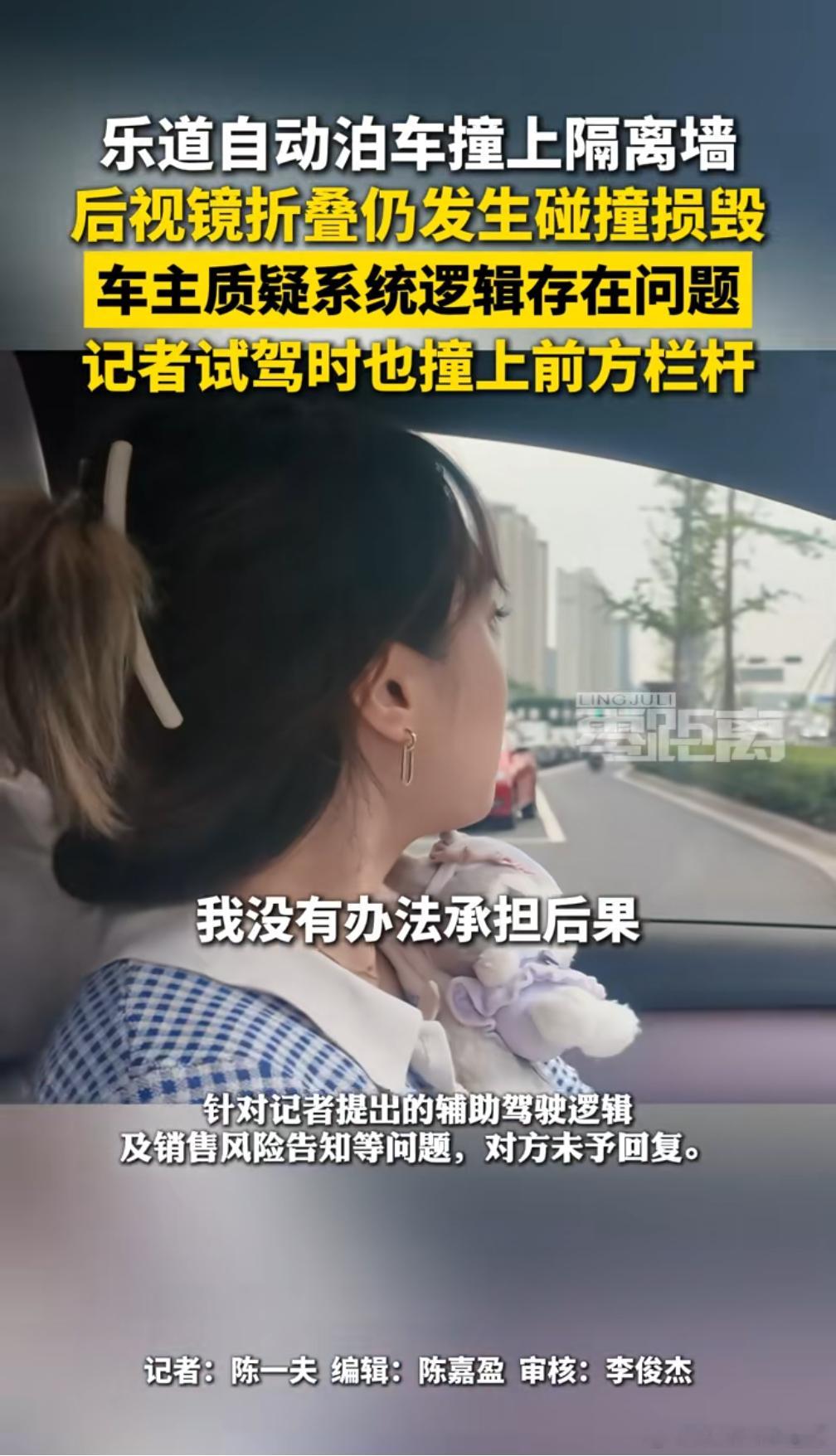 自动泊车发生事故，车主又不想承担后果，这好办啊，比亚迪泊车兜底，现成的就能满足需