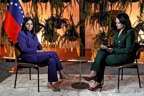 委内瑞拉代理总统德尔西·罗德里格斯在接受美国全国广播公司独家专访时表示，尼古拉斯