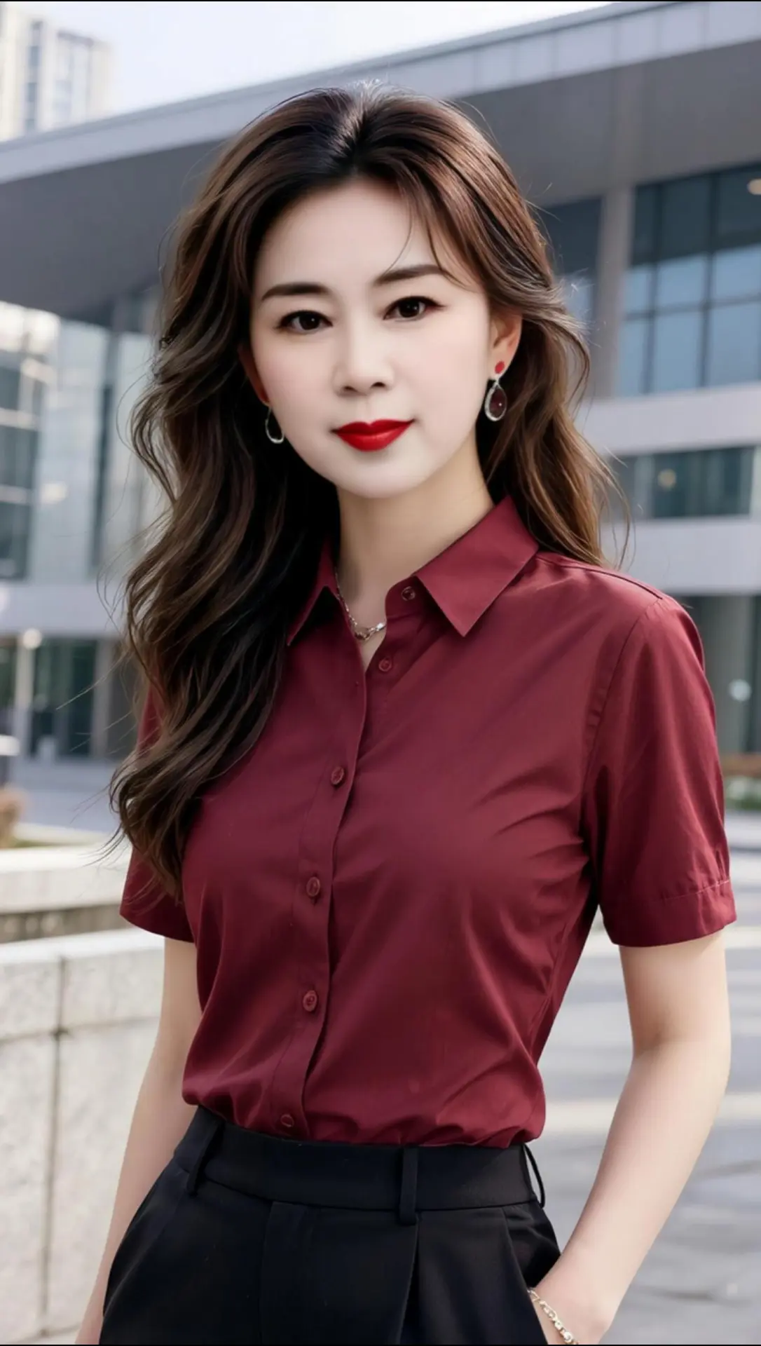 AI职场风人像 ai创作