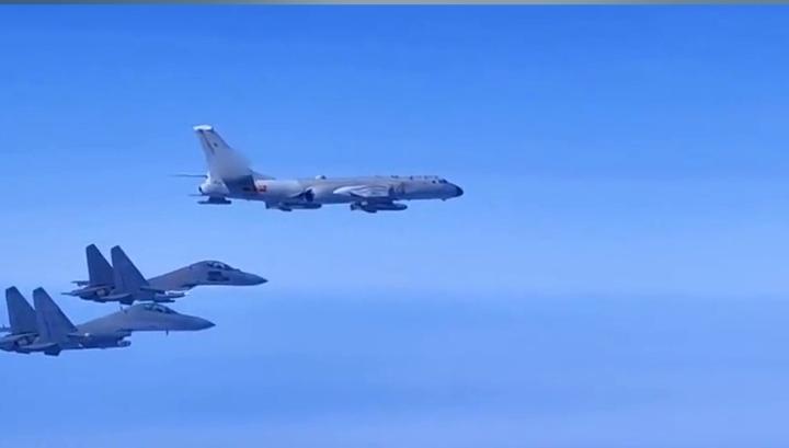 解放军“五面围岛”演习以台岛周边海空域为舞台，构建起北、南、西南、东南及以东的全