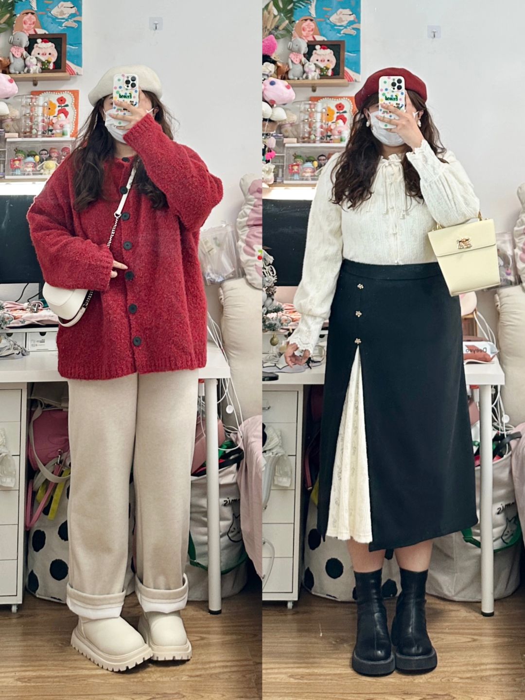 大码穿搭 | 这两套真的很适合过年穿！🧶