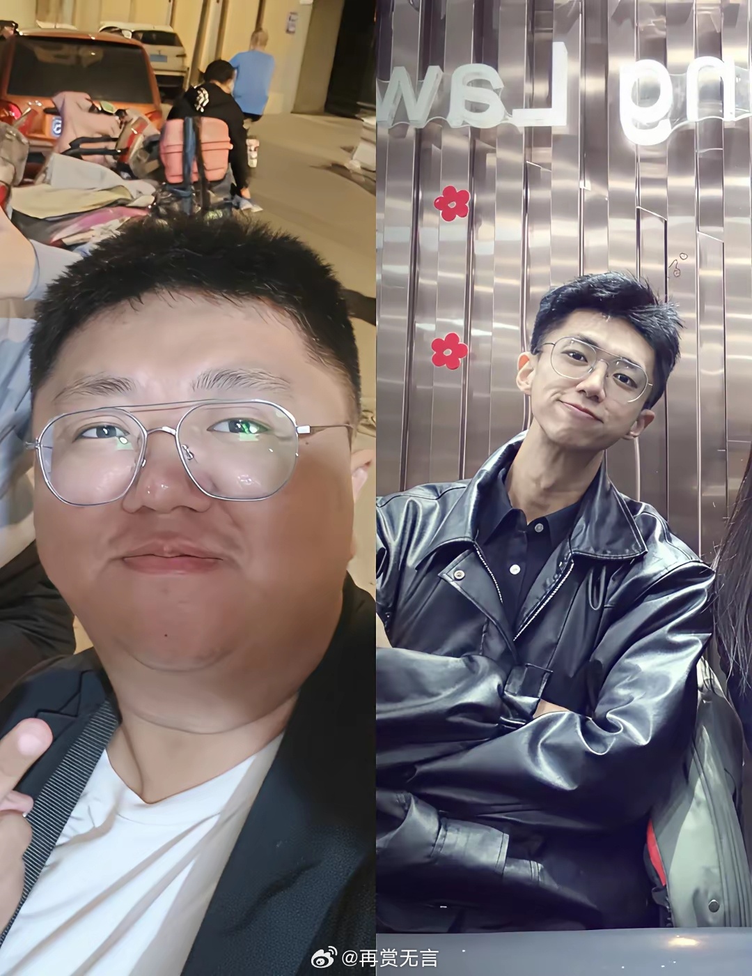 学一学贾玲减肥，瘦下来后瞬间变大帅哥了。 