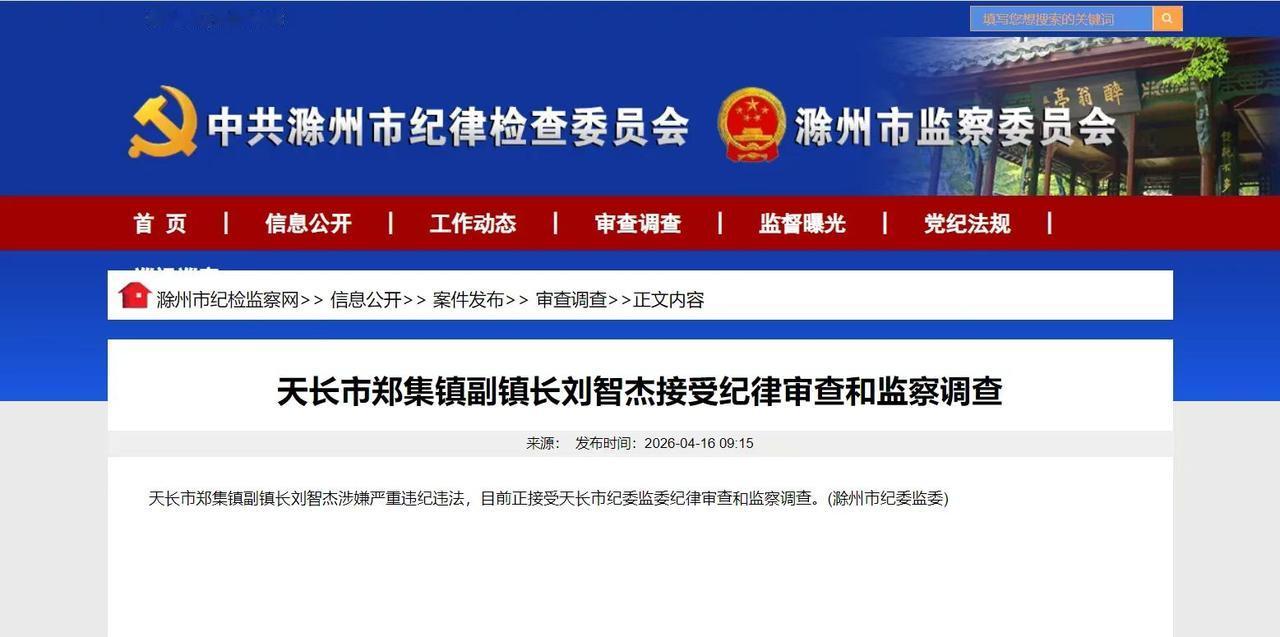 今天刷到天长市郑集镇刘智杰栽了的消息，真是叹息。
这个刘智杰也不简单，网上关于他