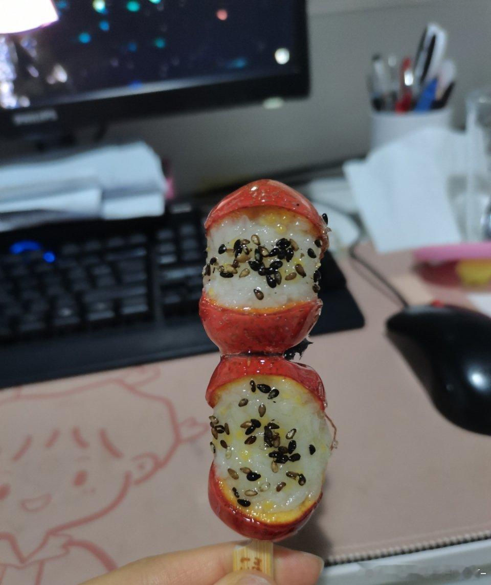 糯米冰糖葫芦真的好好吃 