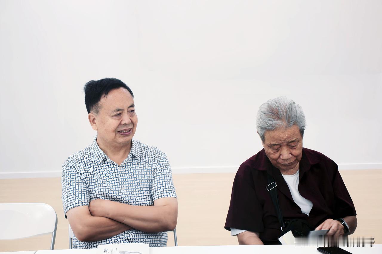 与85岁文友相聚