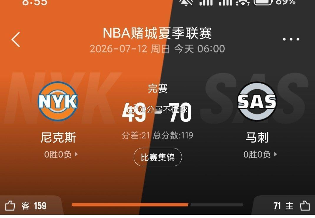 就算是夏联，全场49分是不是也有点过分了…nba吐槽大会