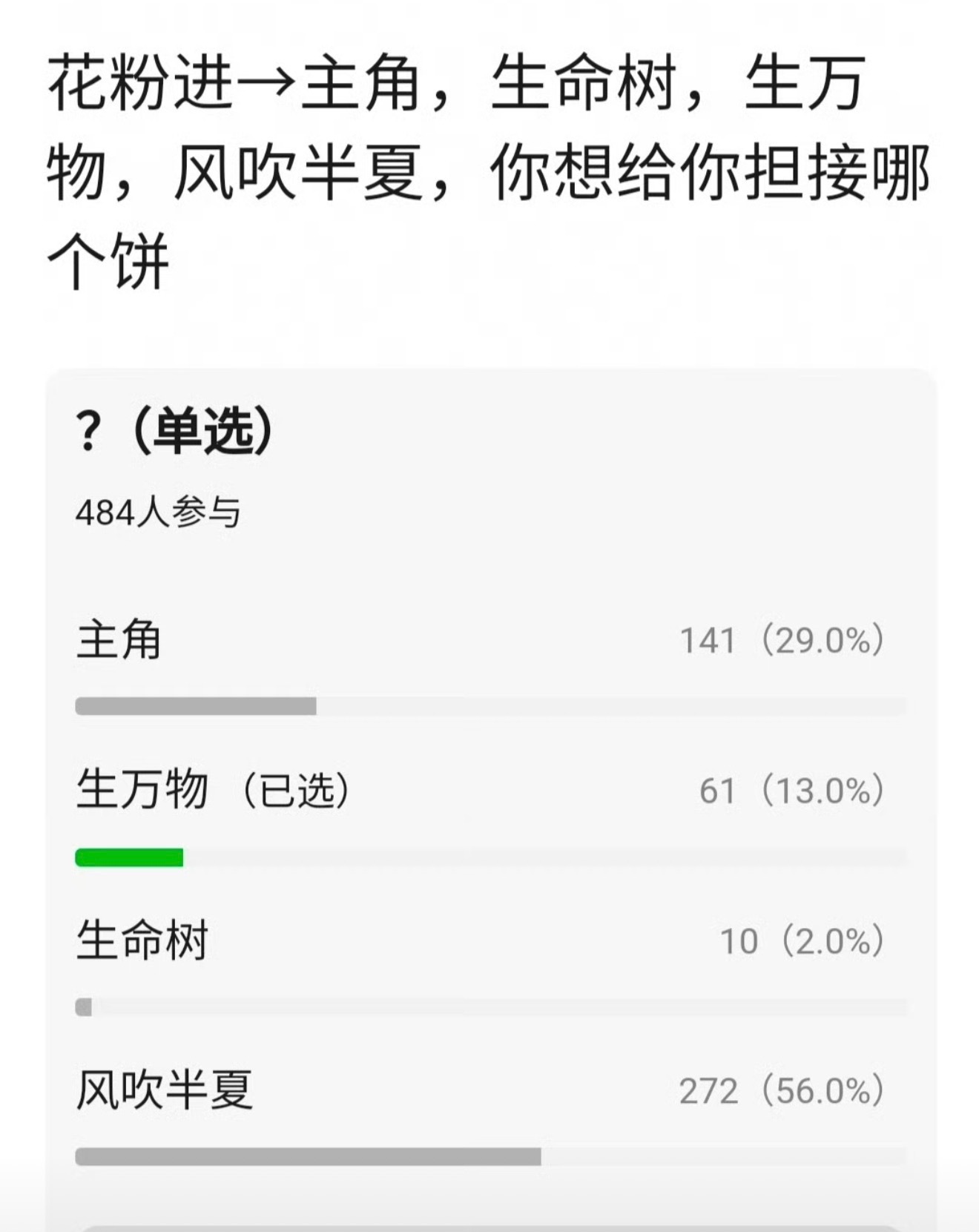 这个没啥疑问的选风吹半夏吧