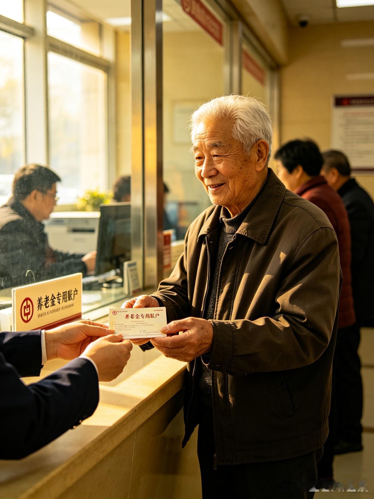 我和老公明年都能拿到退休金了。

老公能在宁波领退休金，而我只能在安徽领钱，想来