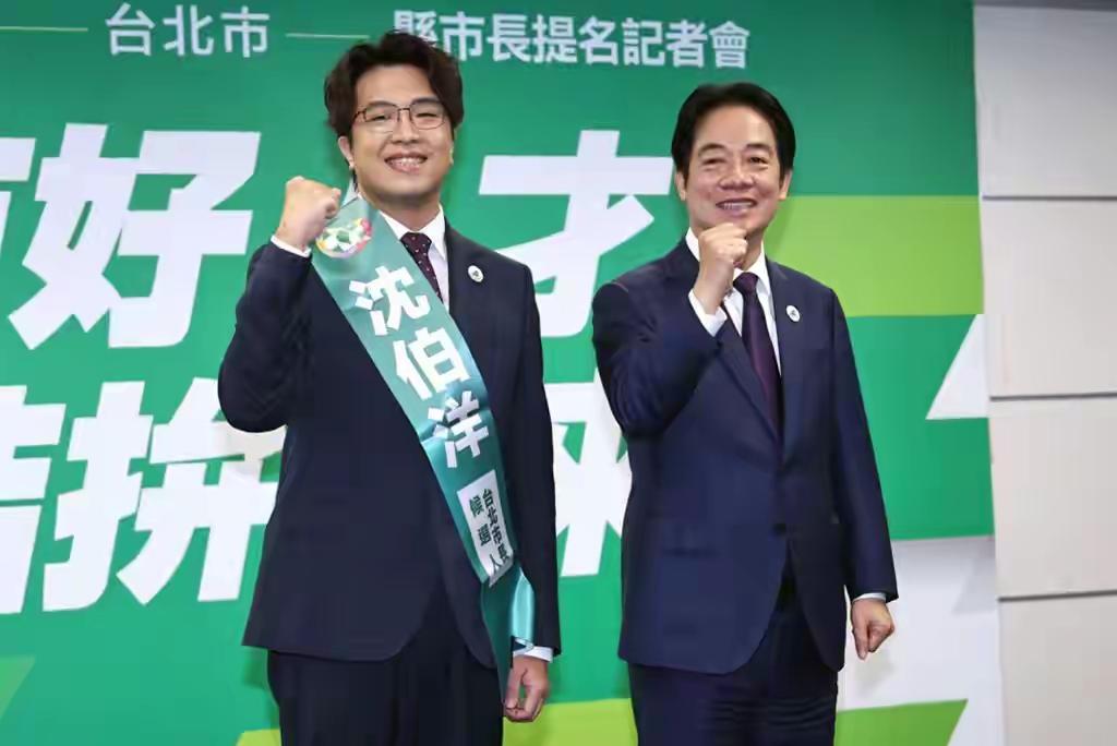 民进党之所以推出沈伯洋，就是因为蒋万安实在实在太强了，绿营无人敢战，不论是台北市