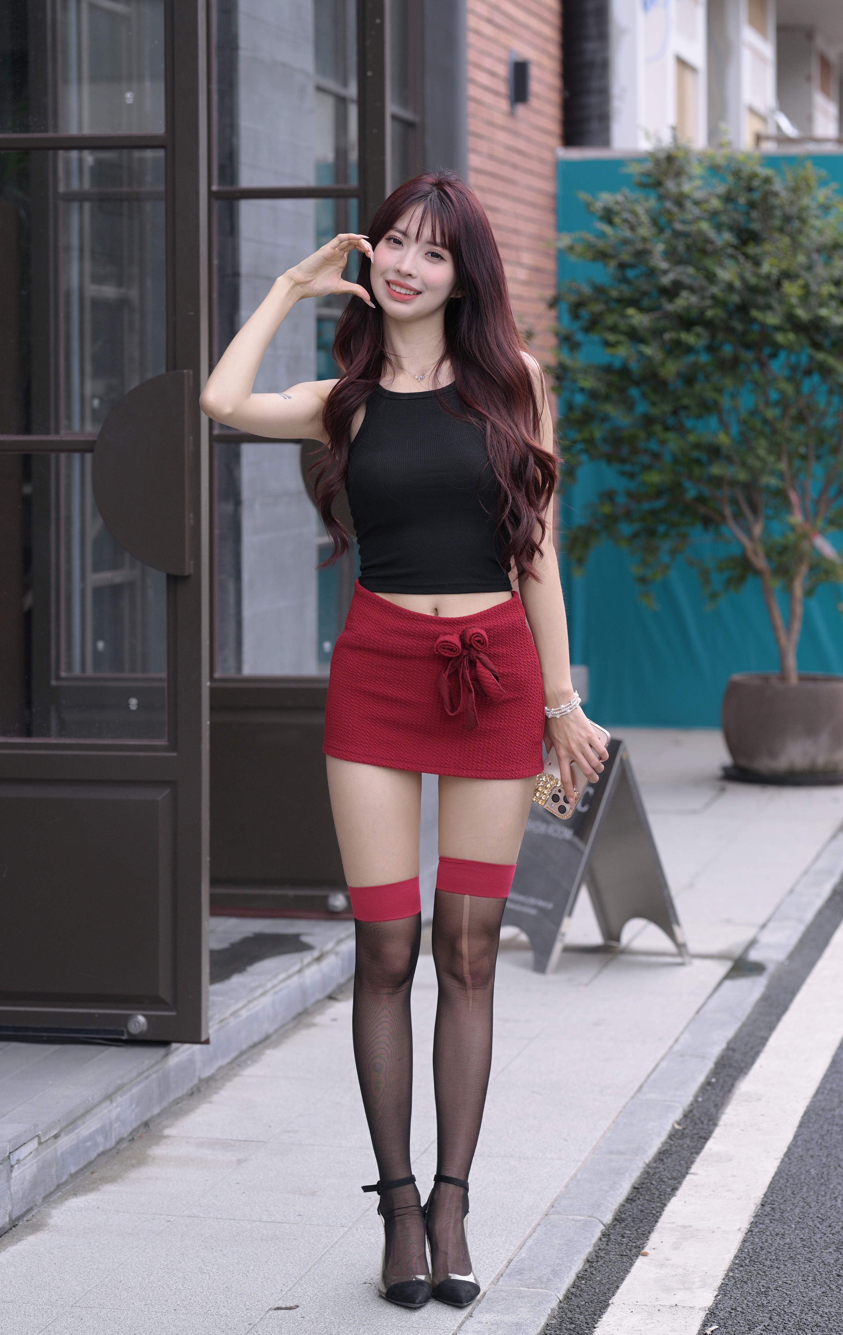 辣妹过膝袜，非常nice !!