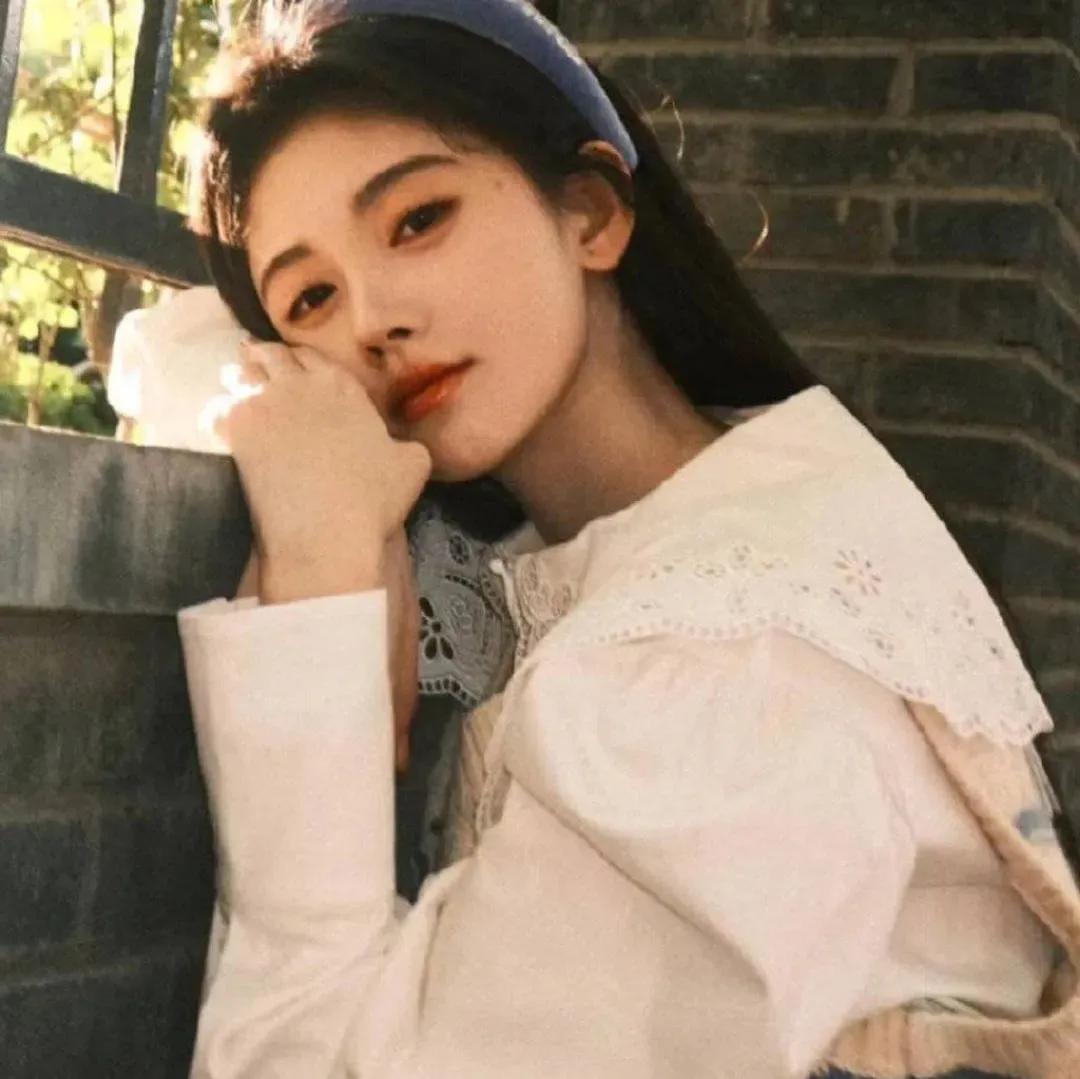 唯美微信头像女干净头像