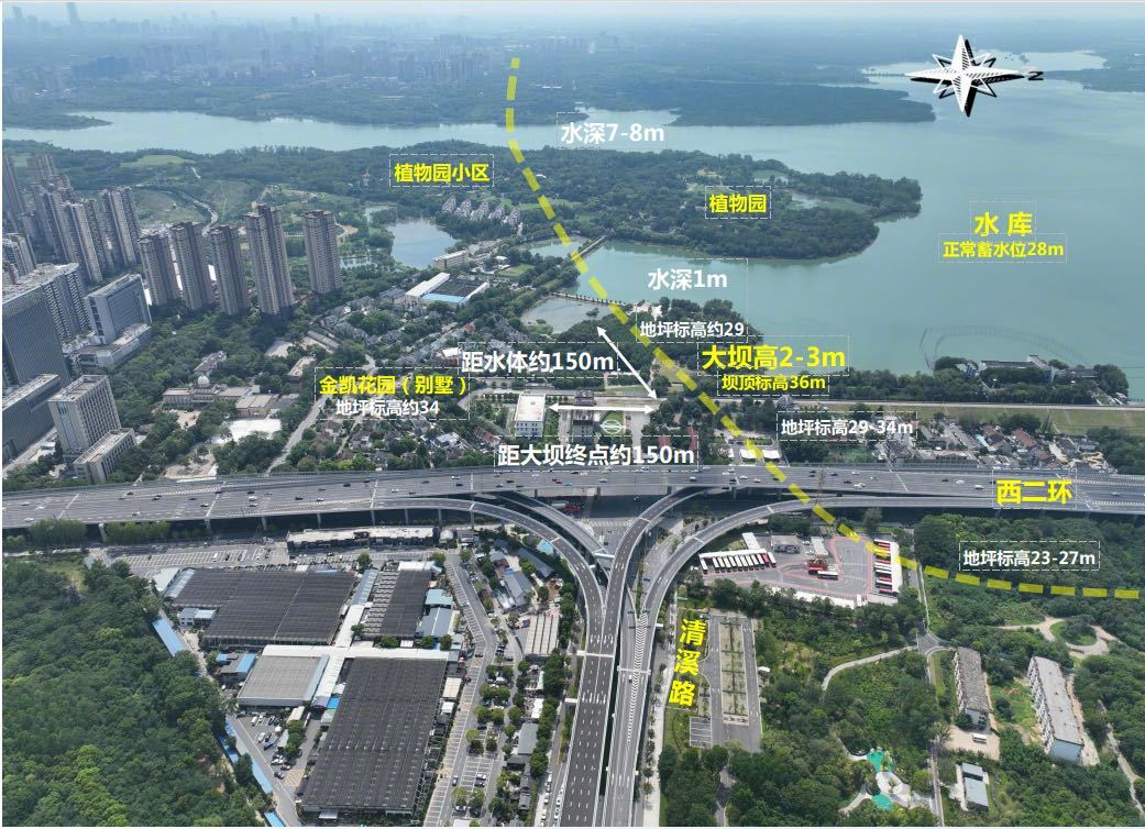 【合肥北二环西延下穿董铺水库隧道工程正式开工】#合肥北二环西延下穿董铺水库开工#