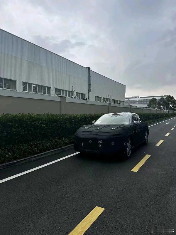 疑似小米SUV车型的伪装照，这应该会是小米的第二个量产车系，预计今年年底或者明年