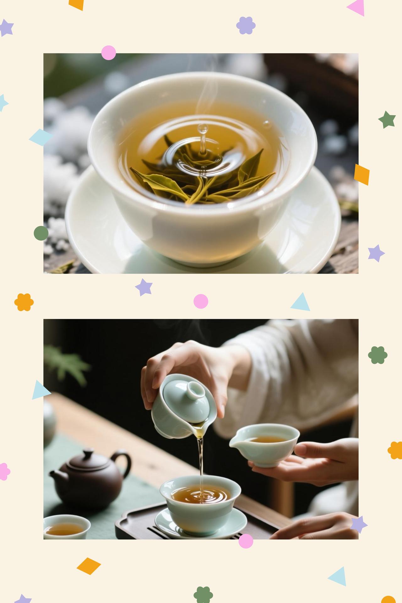 茶沉茶浮，人生不过拿起与放下
一杯清茶入盏，沸水冲沏间，茶叶便在水中辗转浮沉。有