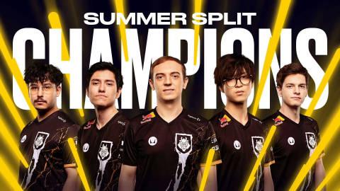 恭喜G2夺得LEC夏季赛冠军！FMVP给到了打野Yike

 