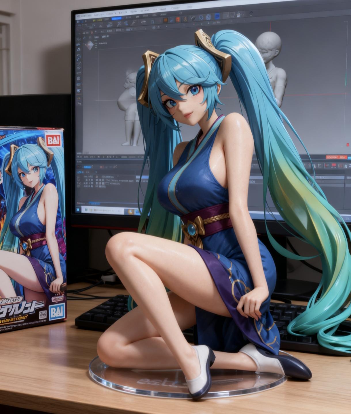 二次元 手办 娑娜 琴女娑娜 英雄联盟