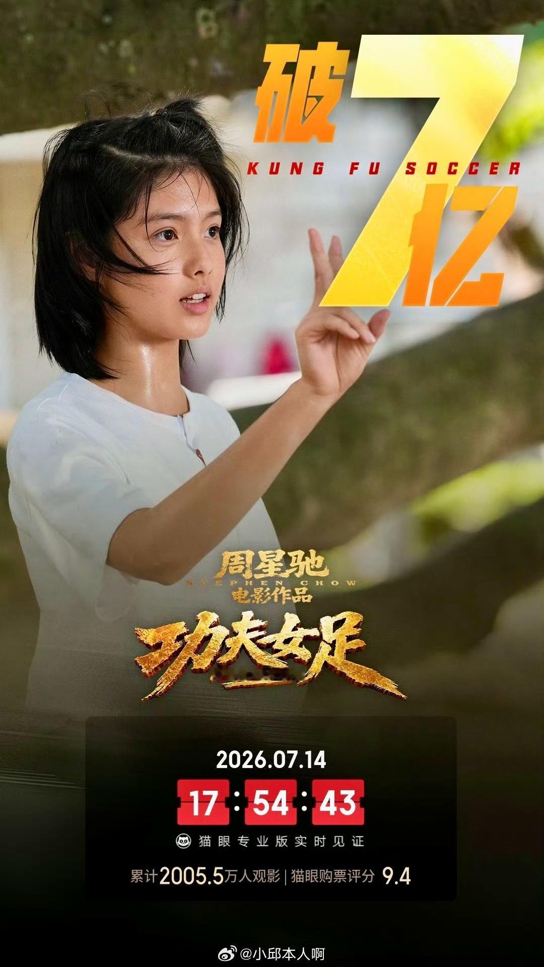 看完《功夫女足》，我陷入了沉思。票房7亿，预测30亿，这数据确实炸裂。但网上吵得