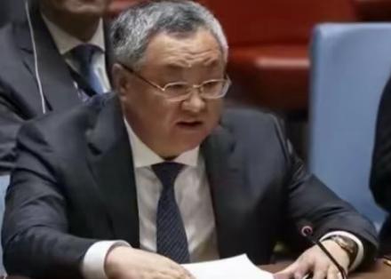 中国大使在联合国对日本下达开战警告，中国大使在联合国说的十分清楚：插手台湾事情就