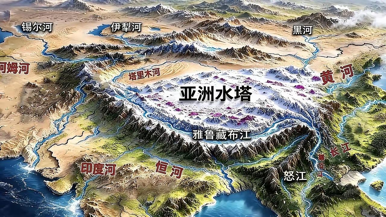 水源与责任
青藏高原之所以被称为“亚洲水塔”，并不只是因为它海拔高，而是因为众多