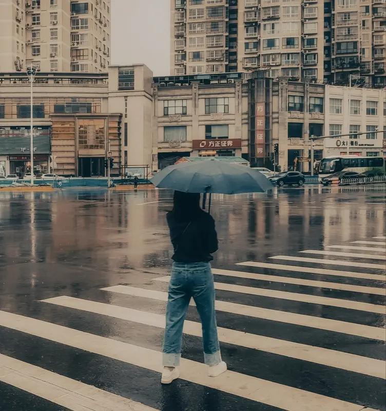 我的今日状态：😁轻松愉快
我这里的天气：🌧下雨