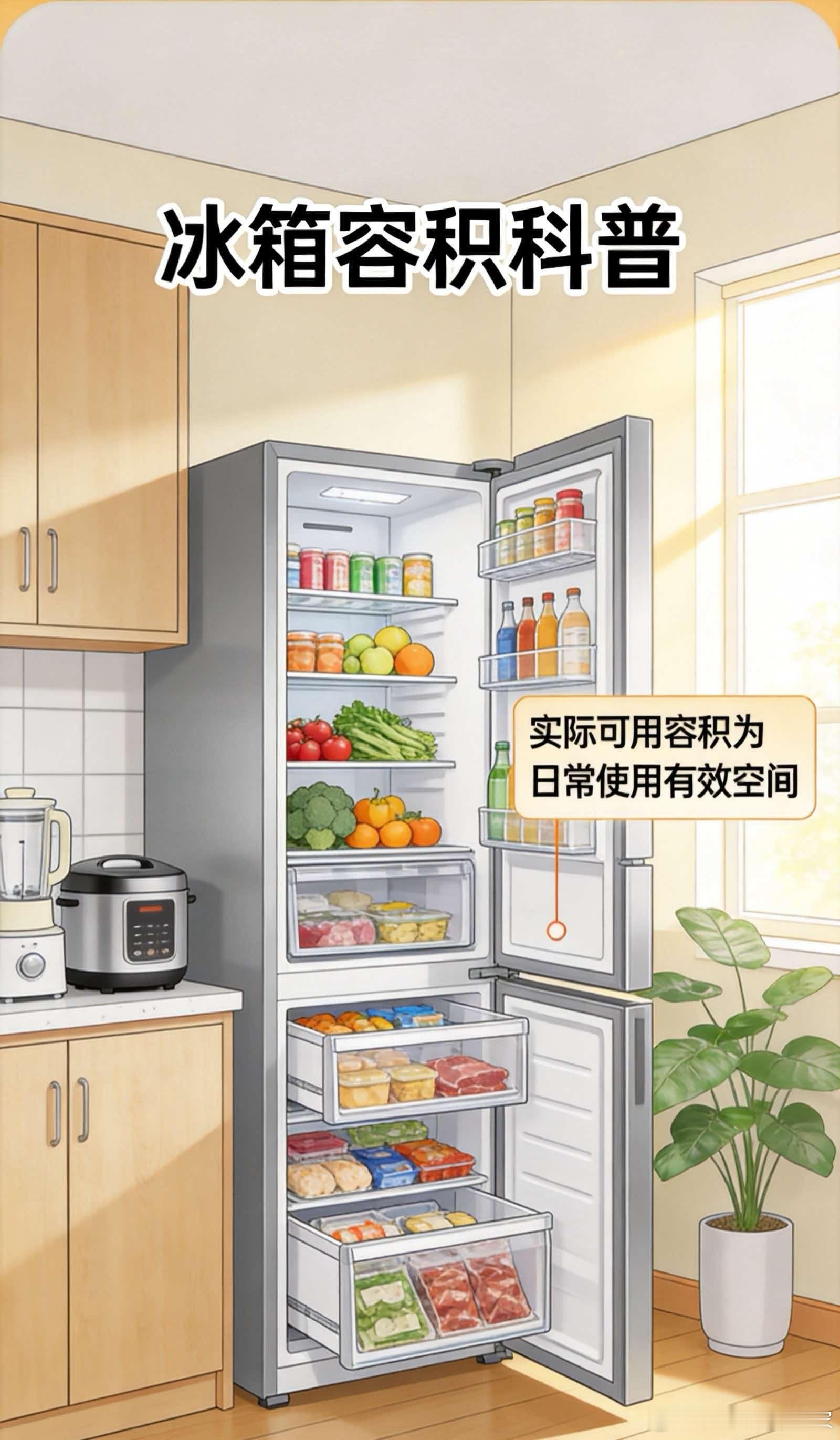 冰箱容积成投诉重灾区 说穿了这事儿和汽车圈大家熟的参数宣传套路完全是一个路数。冰
