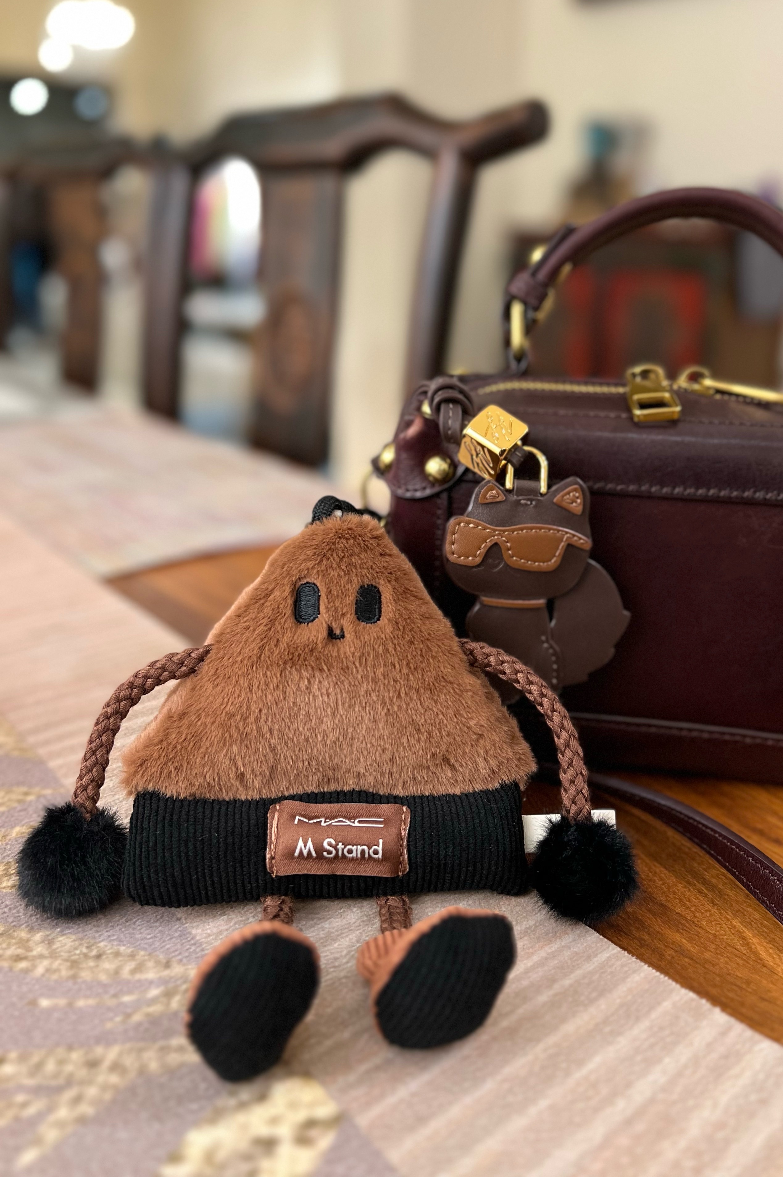 为了＂绒绒躺赢＂这个名字第一次开口找别人要了这个挂件