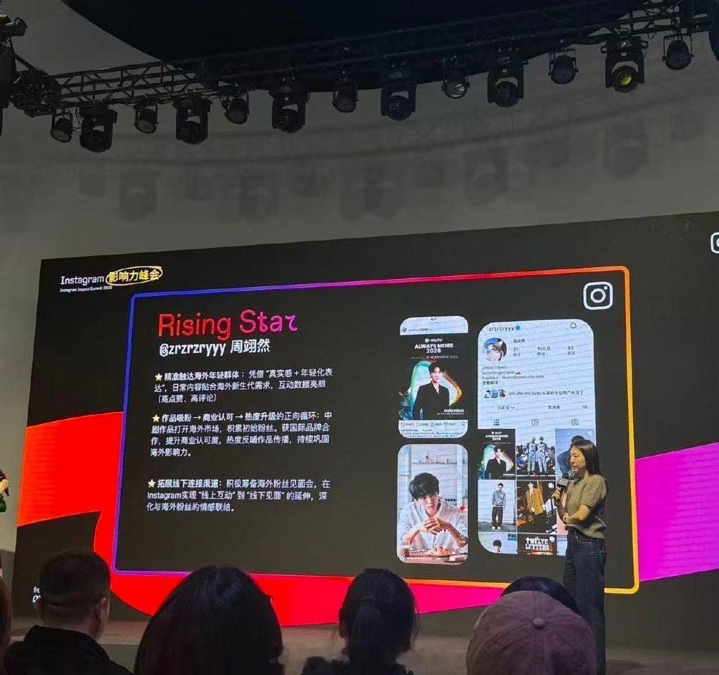 窝趣！周翊然棒棒的，海外影响力