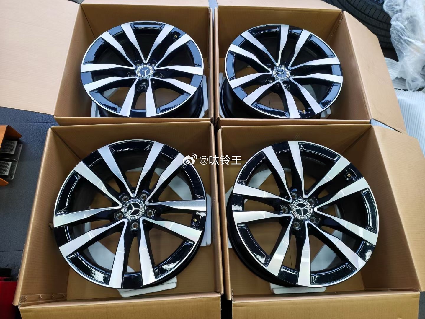 W223 奔驰新S400 原厂19寸一套 