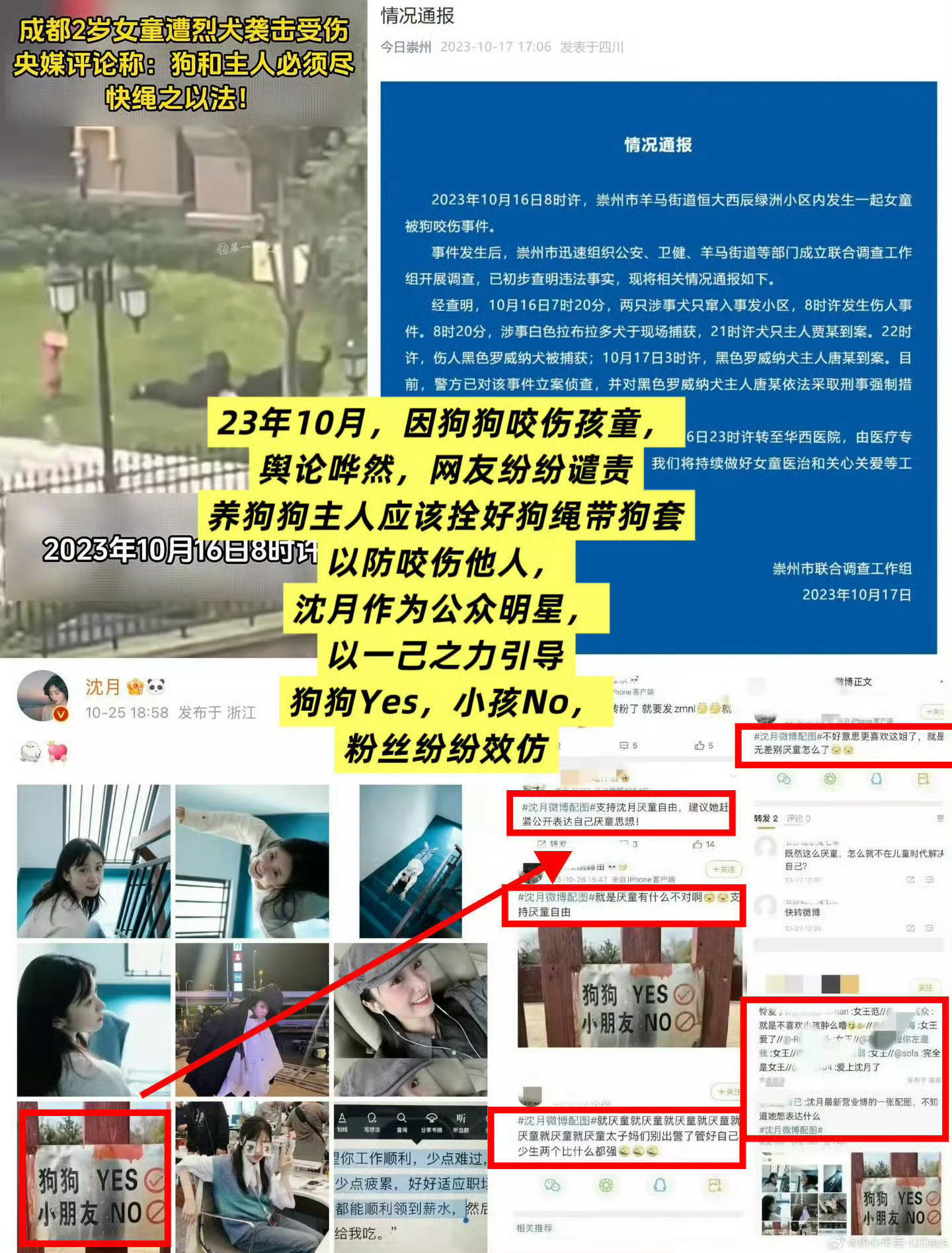 女子被大狗撞倒身亡养犬人接受调查 天哪，沈哕你和粉丝怎么能这样！ 