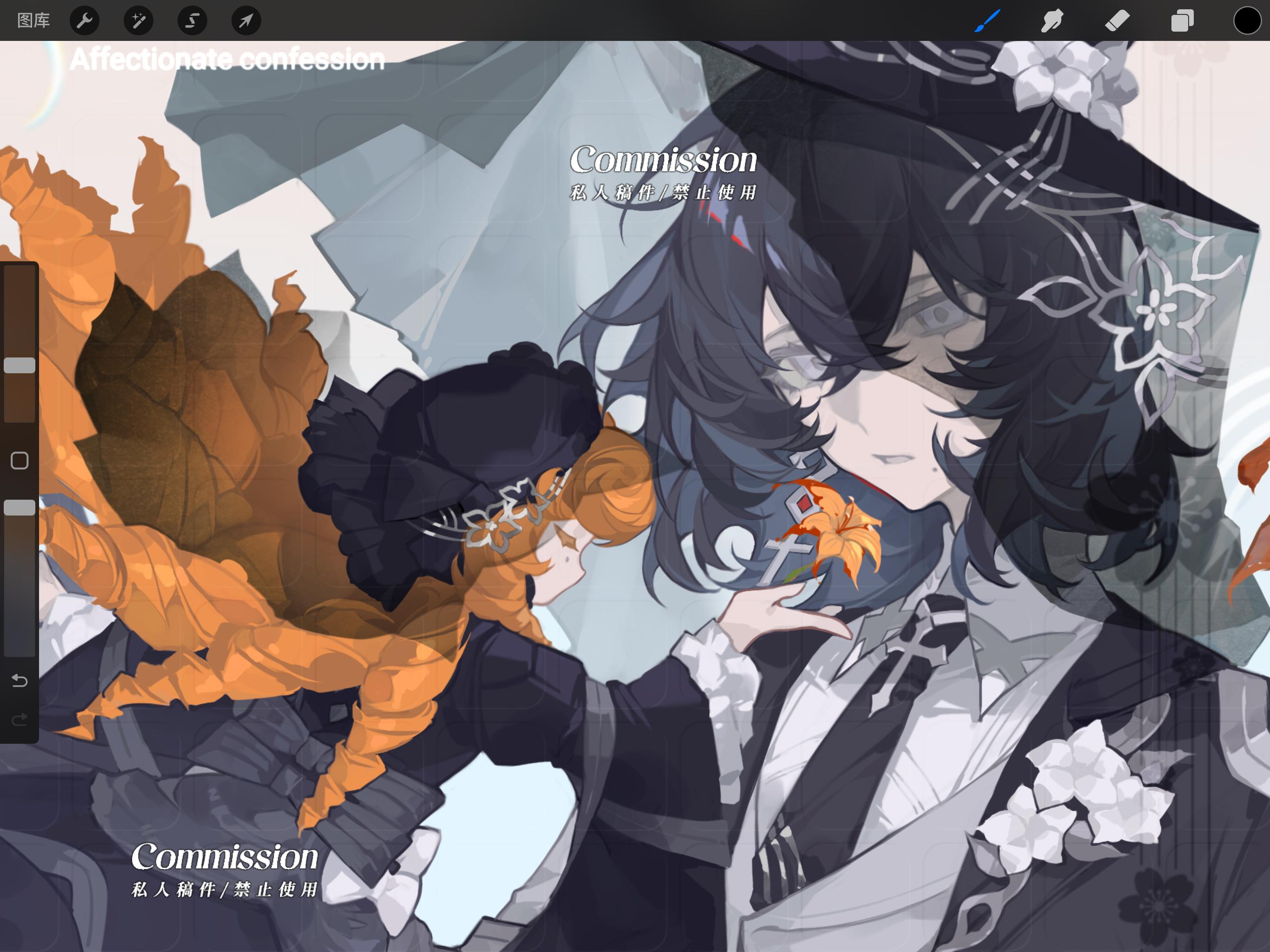 绘画 付费委托 稿件展示