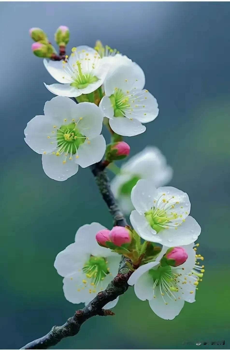 梨花带雨，春意袭人。烟火里谋生，岁月中谋爱，书香里谋心