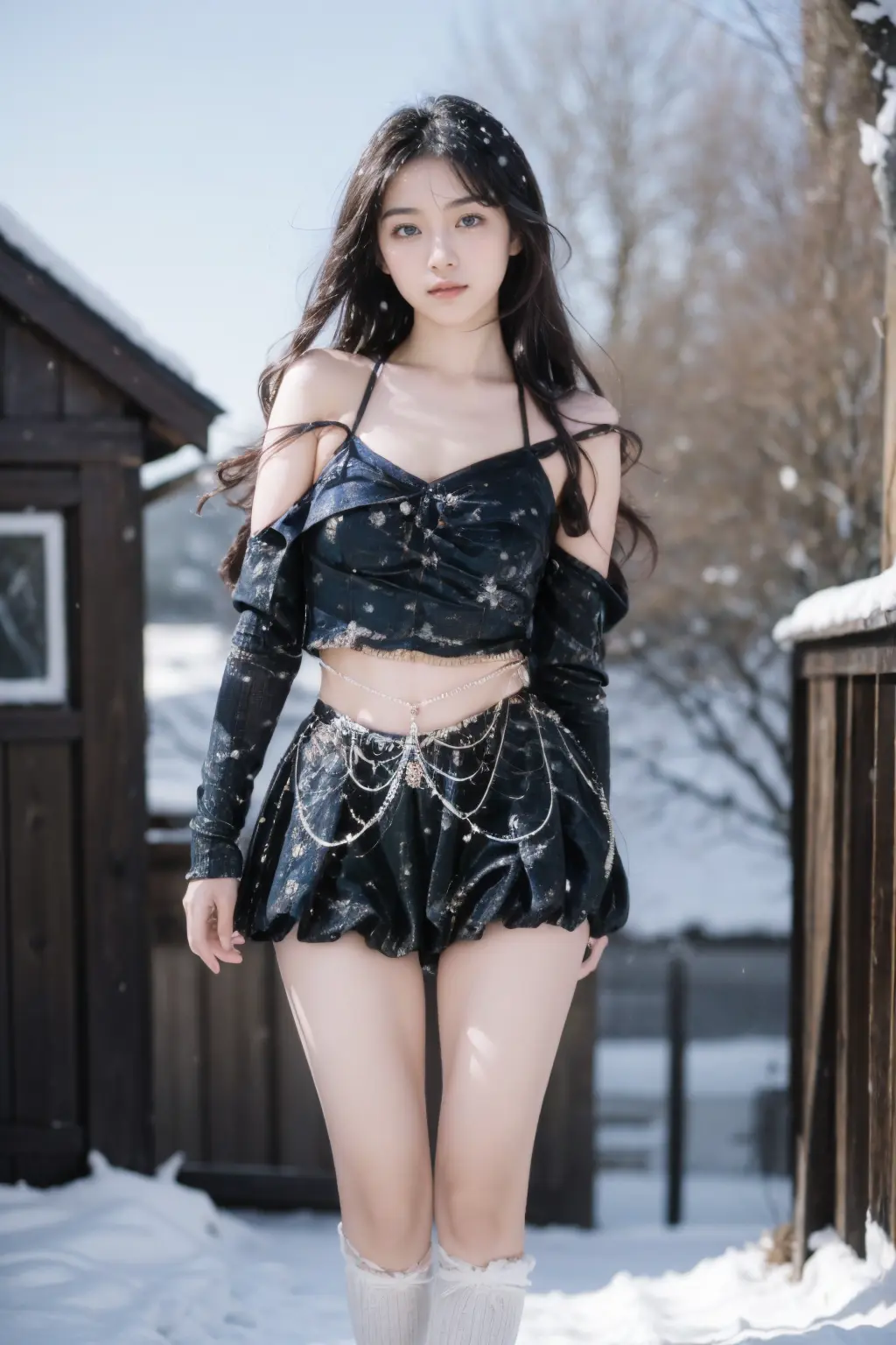 大长腿 美景佳人 人间水蜜桃 媛野roanyer 完美身材