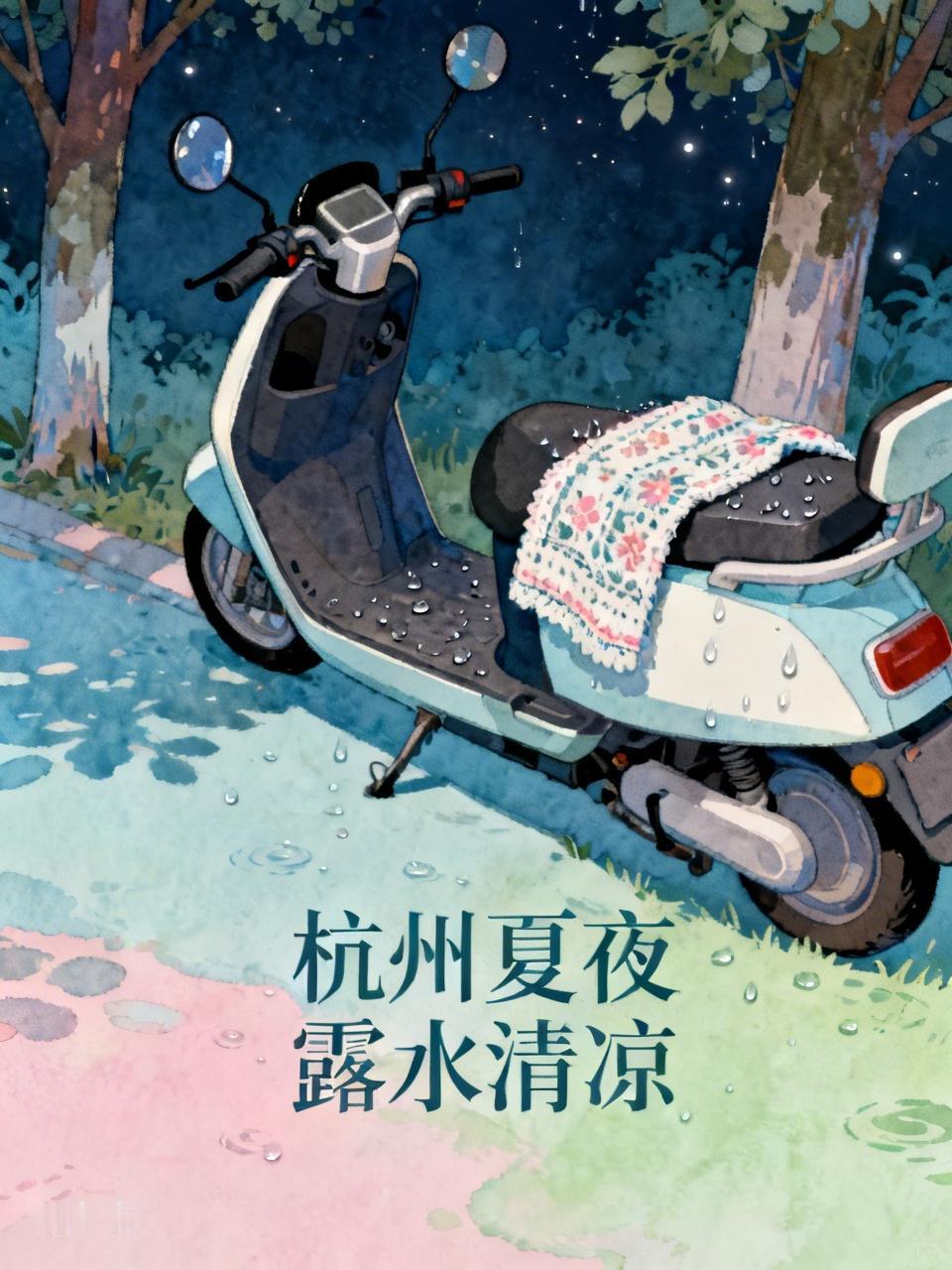 朋友们呐，你们说离不离谱，今天早上送小孩上学，看见楼下露天停放的电瓶车上和挡风被