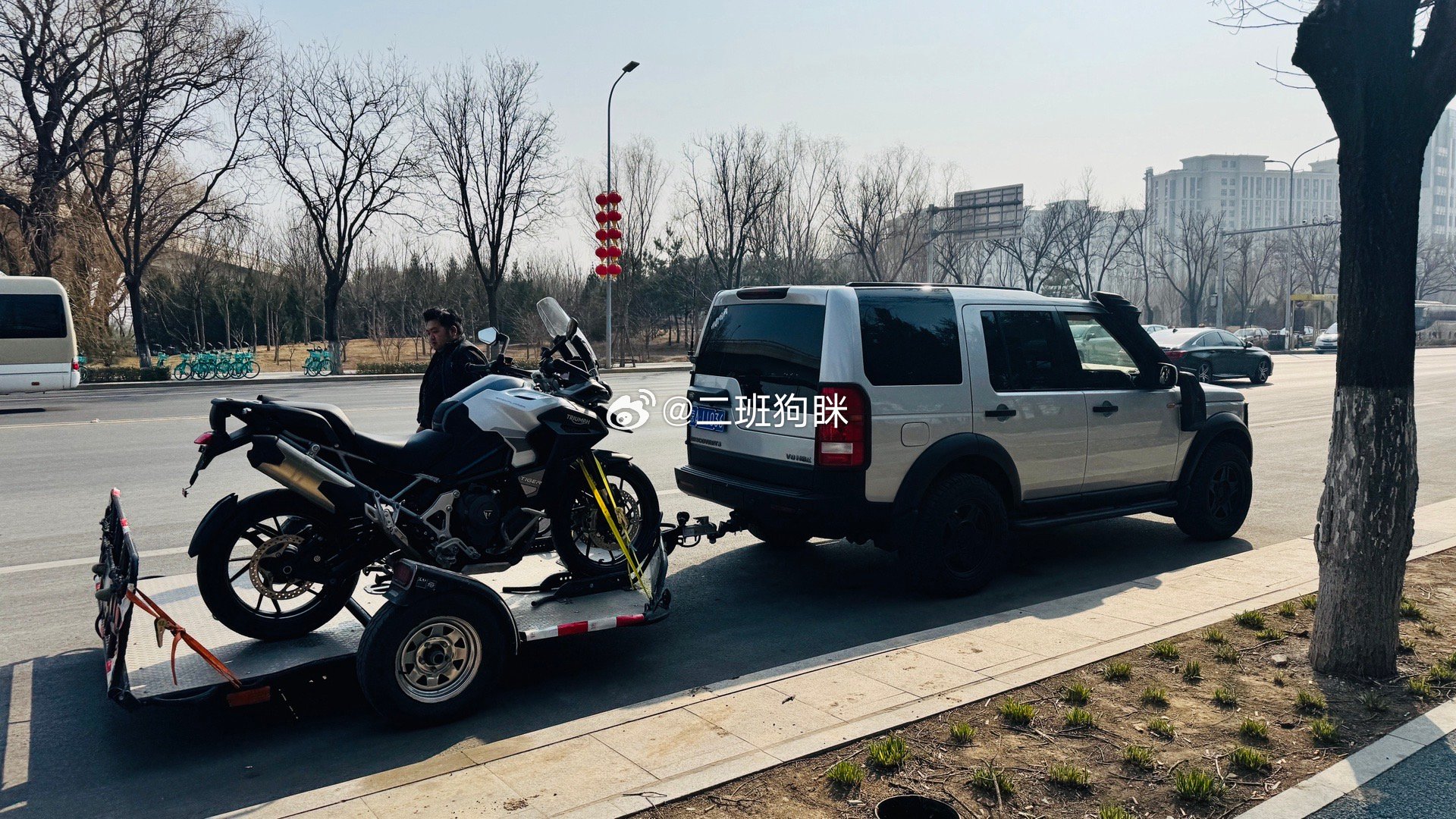 虎王驾到 去欧洲摩旅就靠你啦买了台Tiger1200GTE 一箱油加了我200多