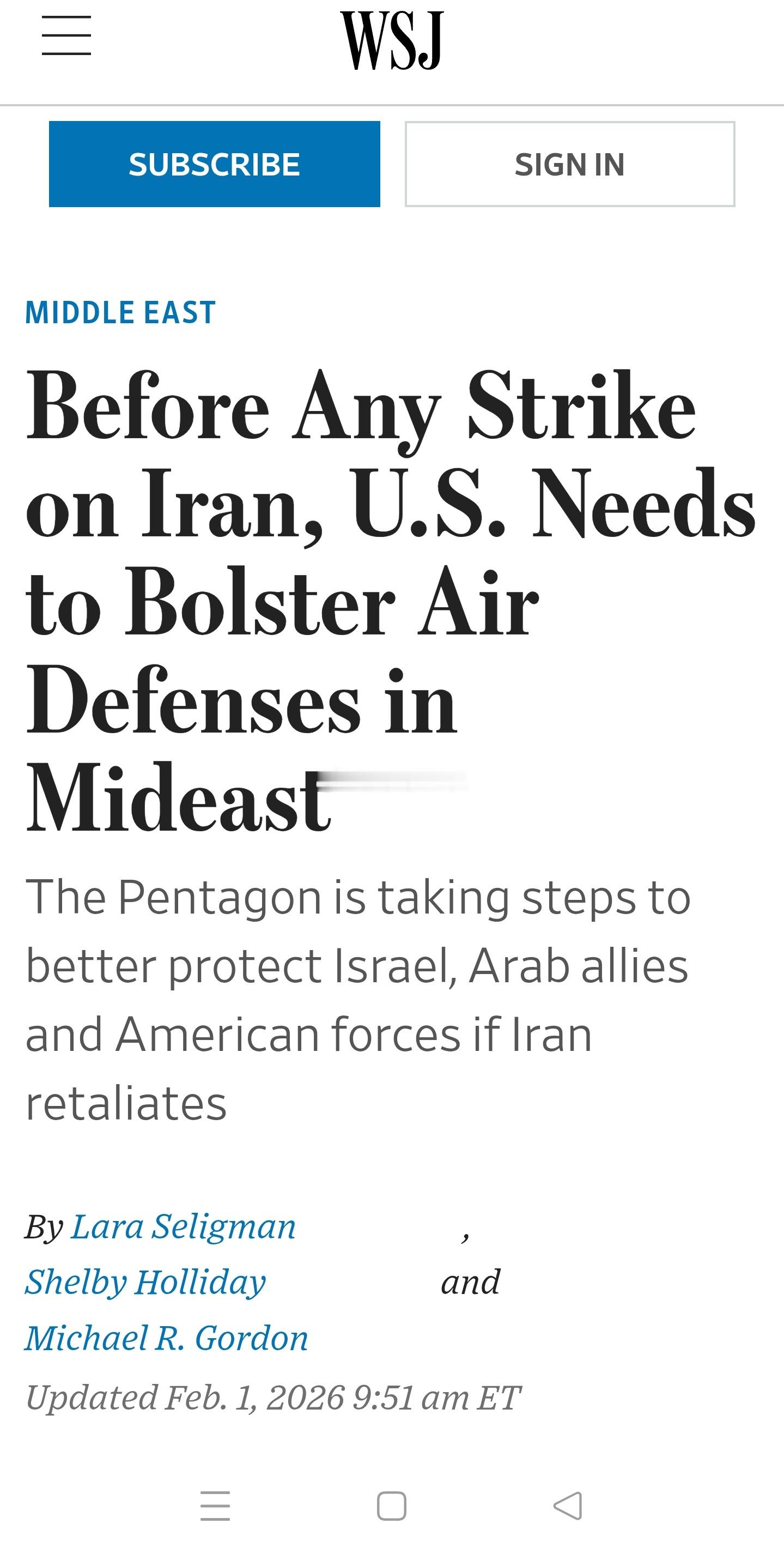 伊方称可能与美达成公平公正协议五角大楼最终承认了推迟对伊朗发动攻击的原因：中东地