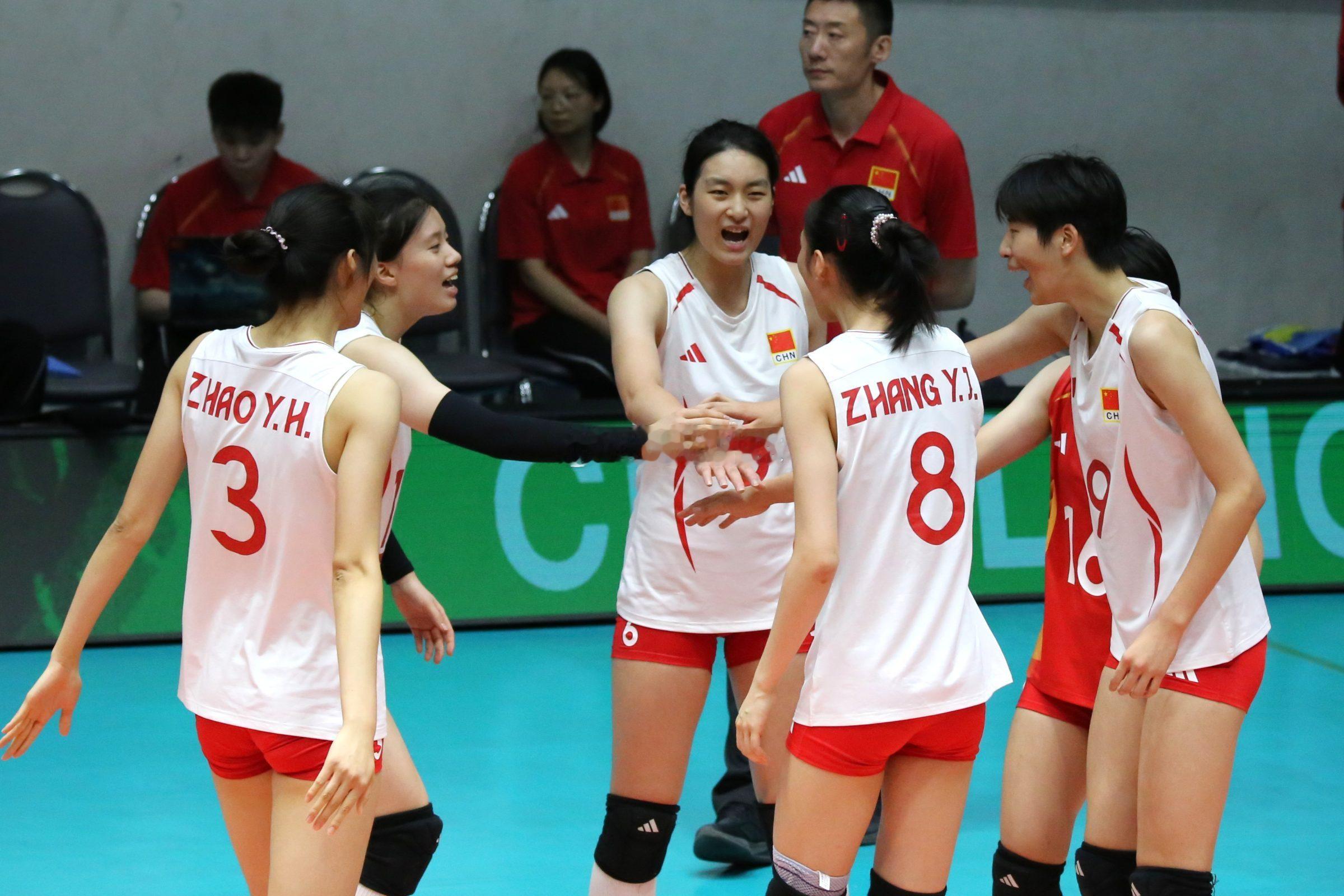 【技术统计】2026年U18亚洲女排锦标赛B组第三轮中国女排3-0哈萨克斯坦女排