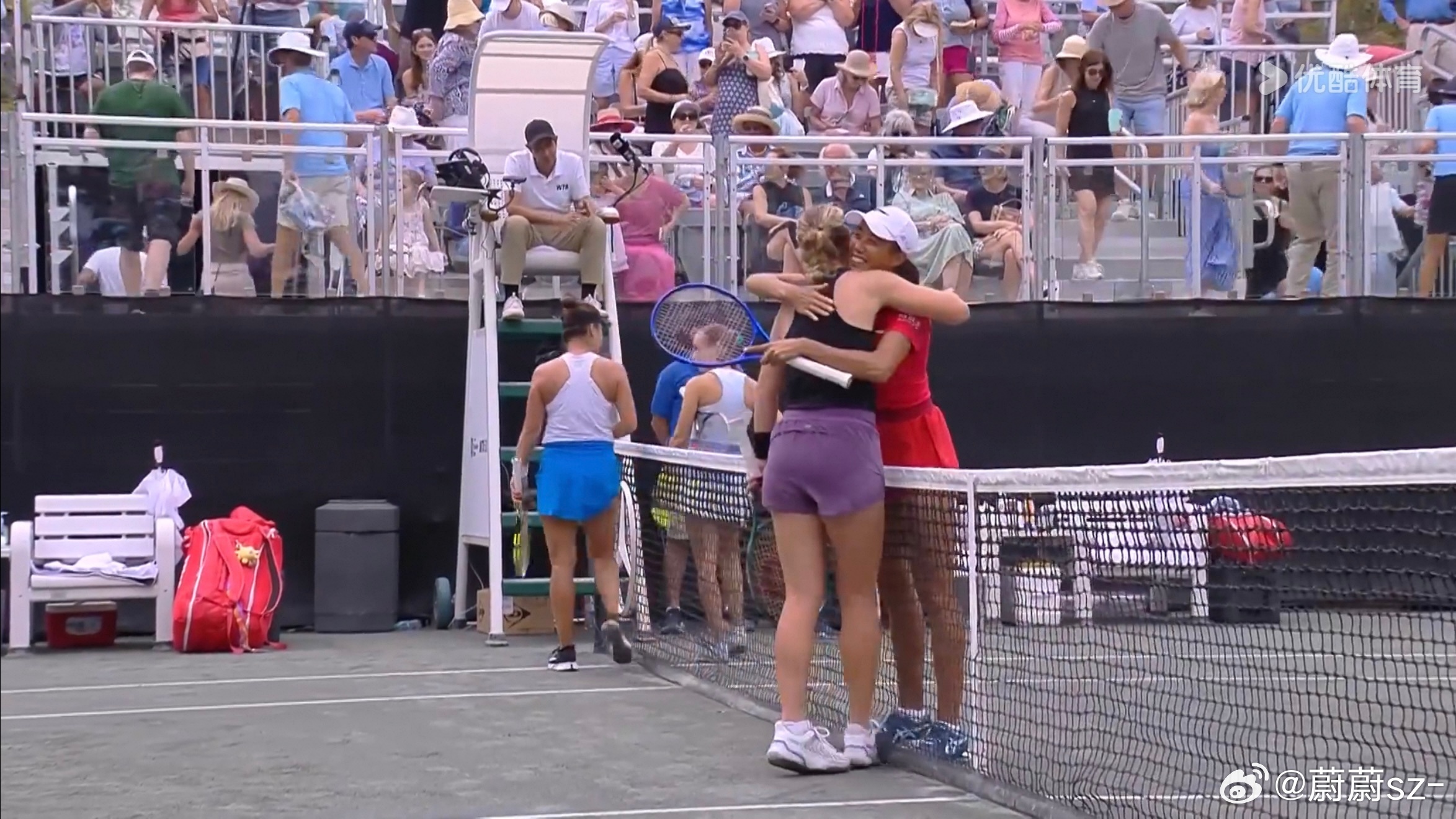 WTA500查尔斯顿站双打1/4决赛，头号种子张帅/克鲁尼奇以1-6/5-7不敌