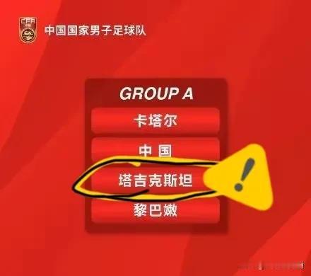不可思议！国足亚洲杯同组对手，这是准备往国足伤口上撒盐啊，塔吉克斯坦队官宣约战香