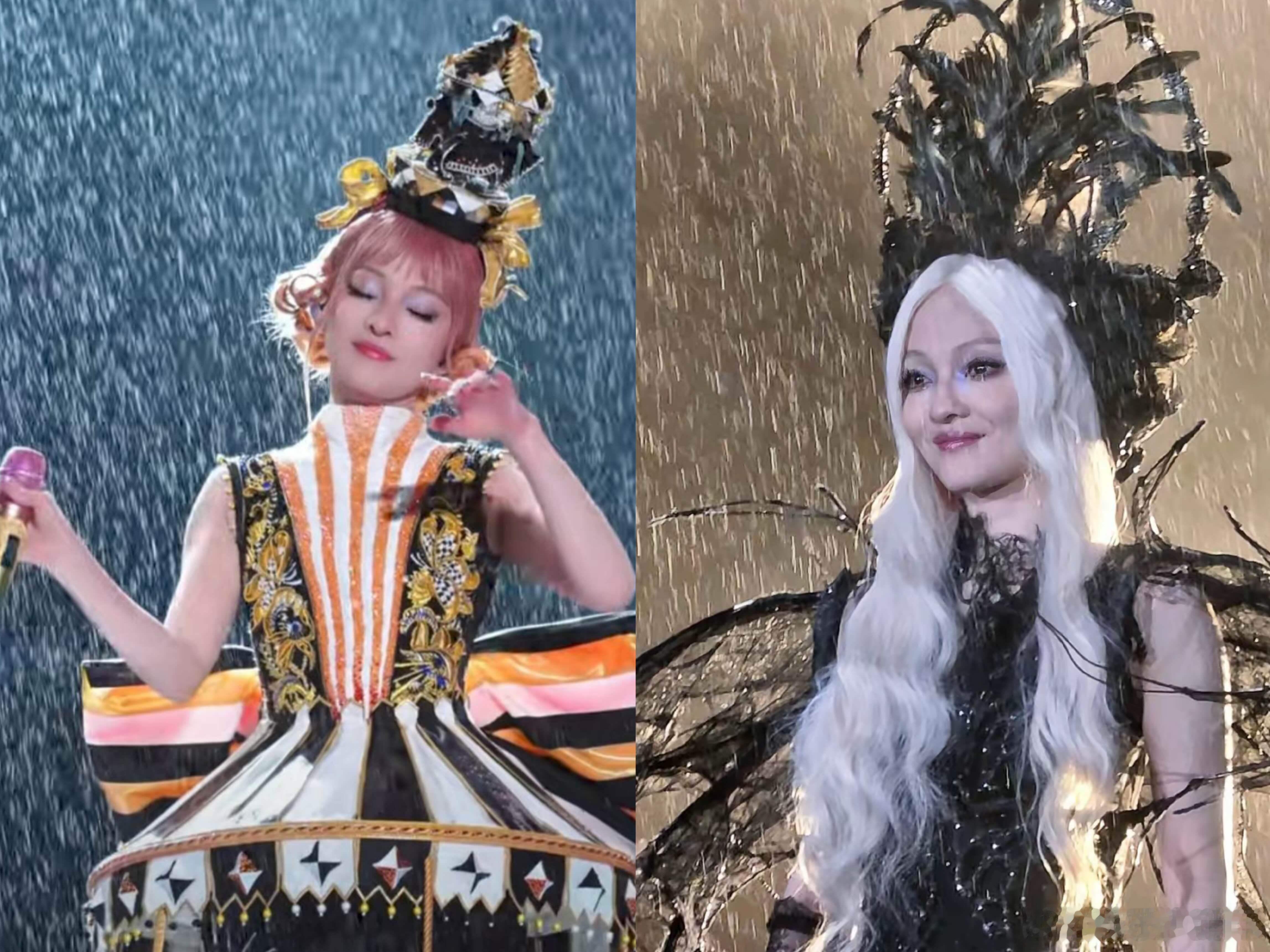 张韶涵惊讶了， 品牌方也惊讶了。 谁也没想到，上海演唱会居然是张韶涵用的化妆品火