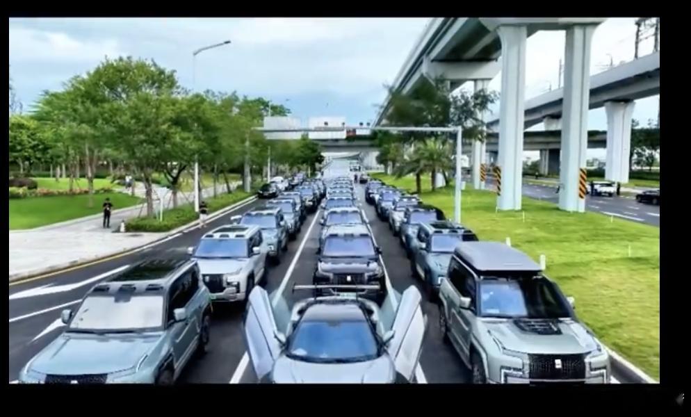 #亿元车队首穿深中通道# 今天，深中通道正式通车。这是广东省境内连接深圳市和中山