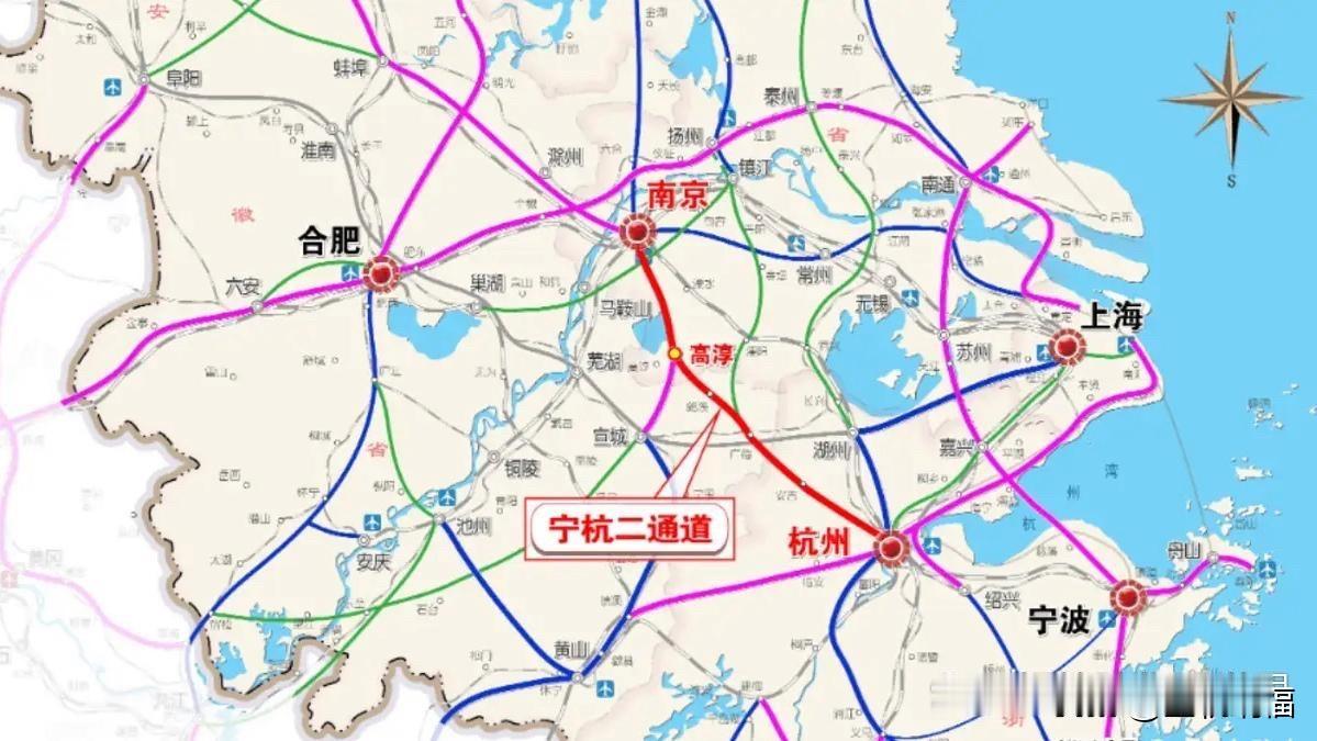 宁杭高铁二通道生变，临安、安吉的高铁梦可能暂时难圆了。
宁杭高铁二通道自从规划推