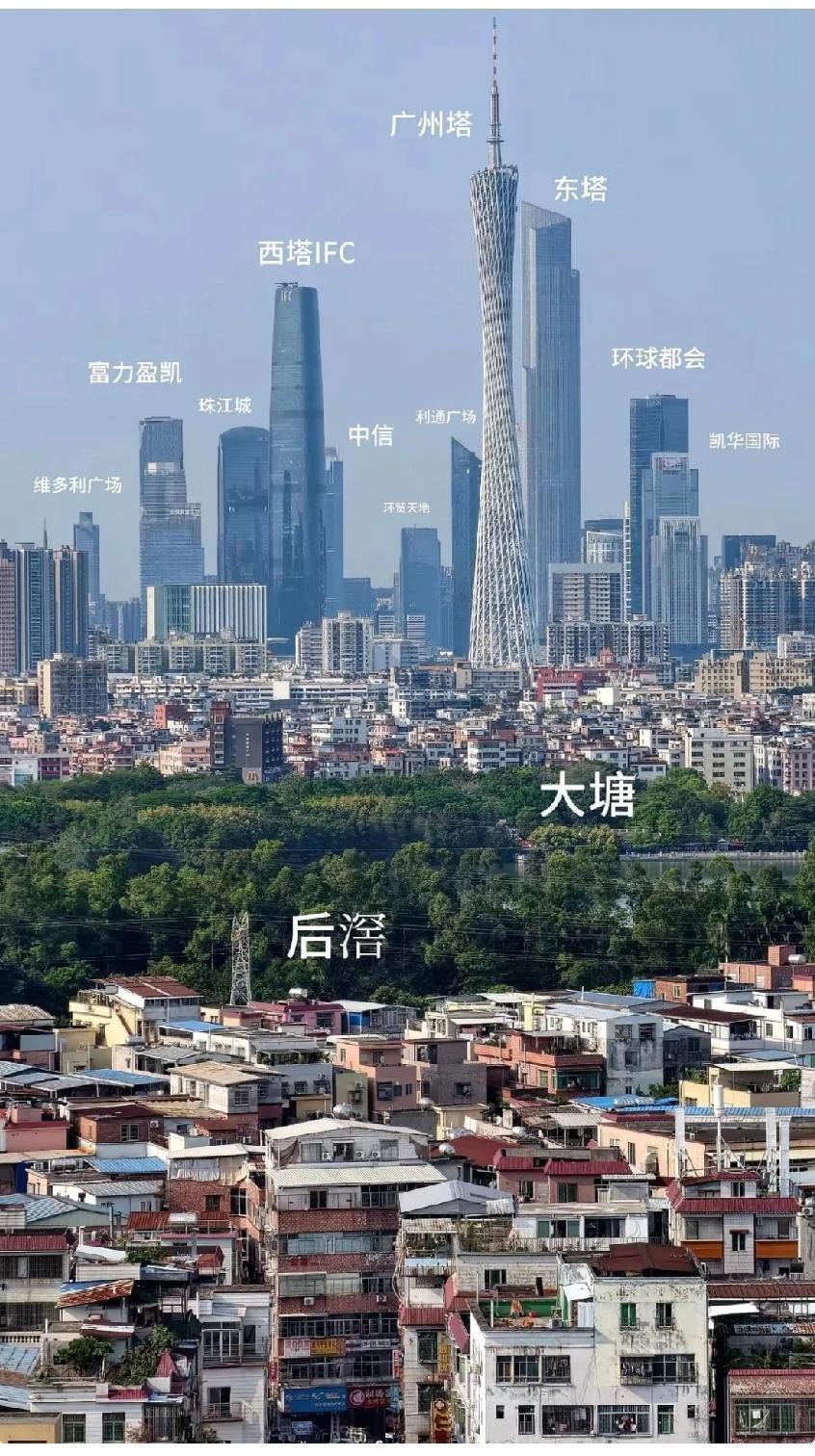 一直以为广州超级繁华，万万没想到，穷富差距这么大！