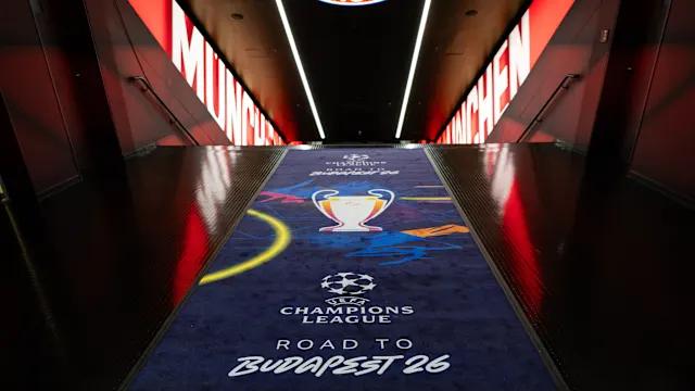 欧洲冠军联赛四分之一决赛将于周二打响，八支球队将为闯入布达佩斯决赛展开激烈争夺。