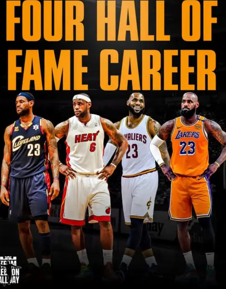 骑士詹姆斯nba 詹姆斯职业生涯的每一段篇章都配得上名人堂级别：生涯四个阶段场均