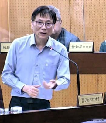 5月10日桃园市议员詹江村在节目中批赖清德：“只有汉奸、做日本既得利益者，才会感
